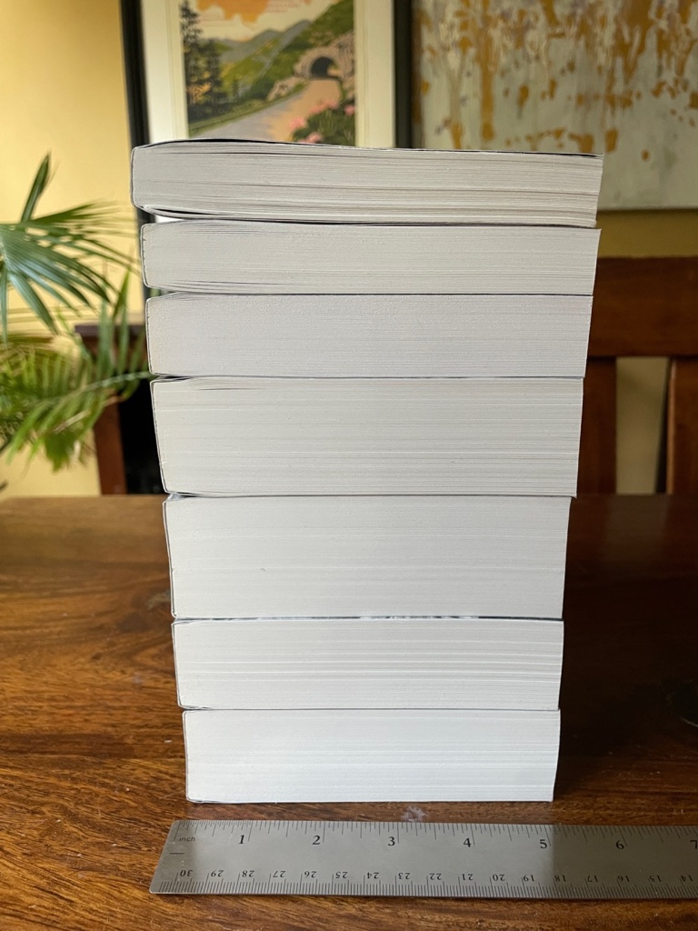 7 Harry Potter Complete Books Set of Seven Scholastic Black White Covers - Picture 4 of 16